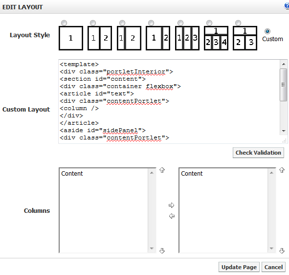 page-layout